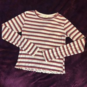 Retro Long Sleeved Top